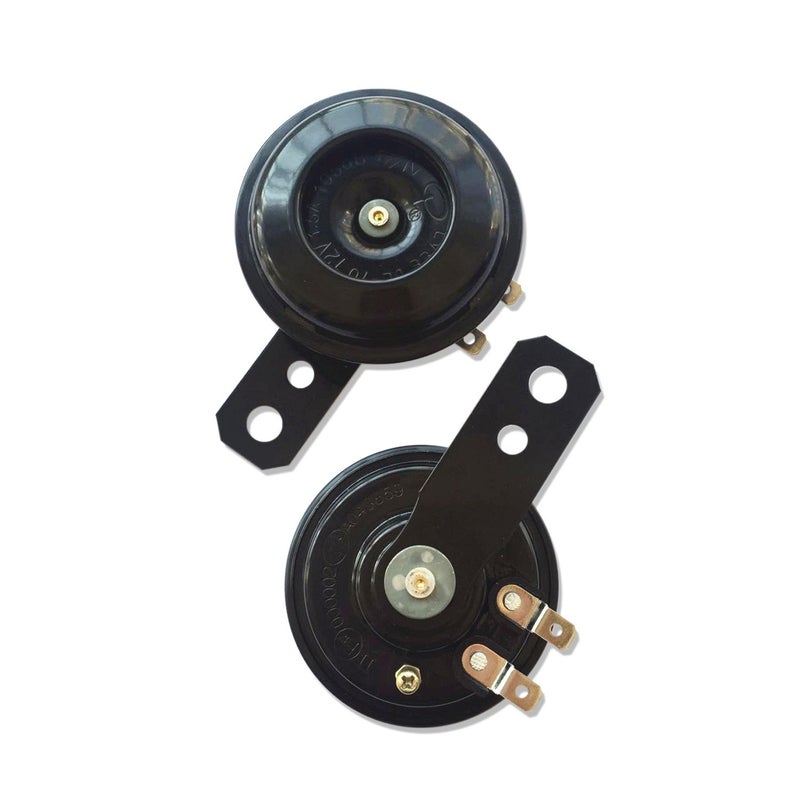 SoundOriginal Universal Motorcycle Electric Horns Auto Horns Loud kit 12V 1.5A 105db Waterproof Round Loud Horn Speakers - Image 3